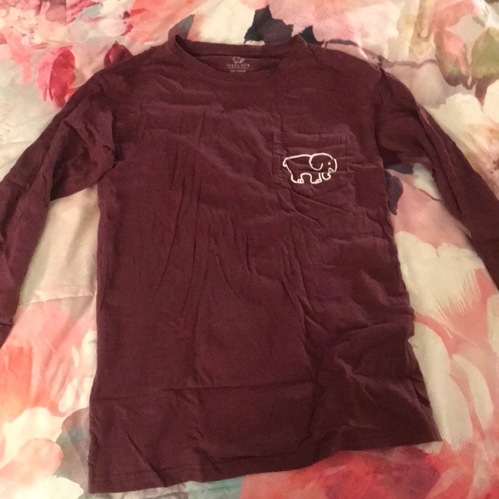 Purple Ivory Ella Long sleeve T-shirt